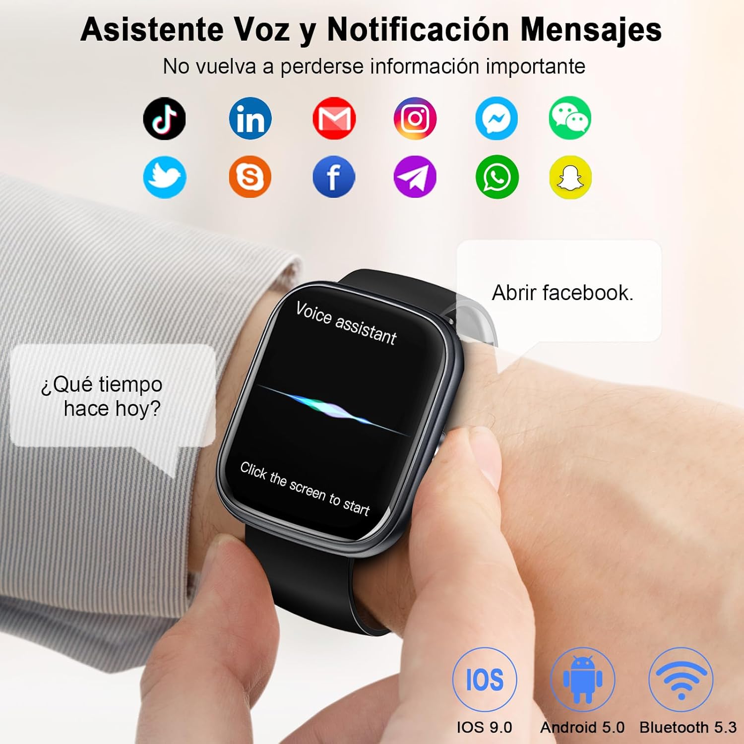 Reloj Inteligente Hombre Mujer